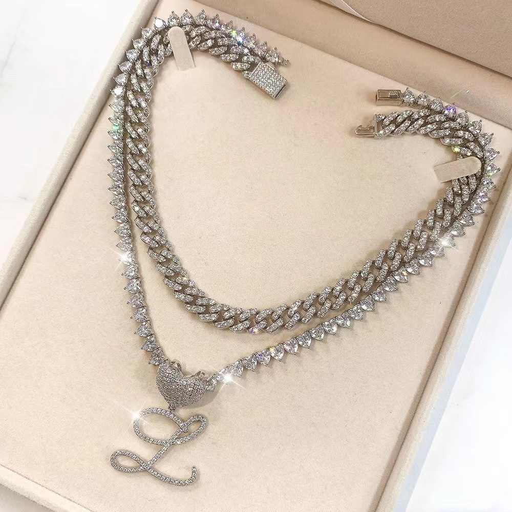 Stephanie Rich Heart 5MM Tennis Necklace