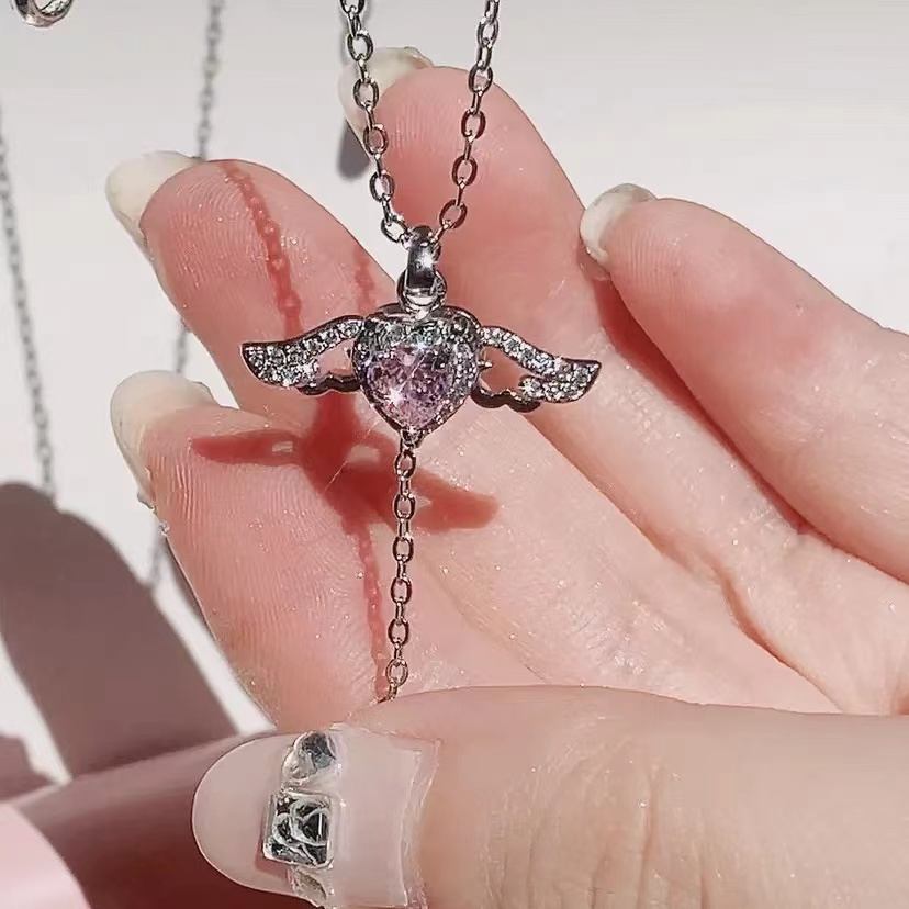 Sweet Angel Sterling Silver Necklace