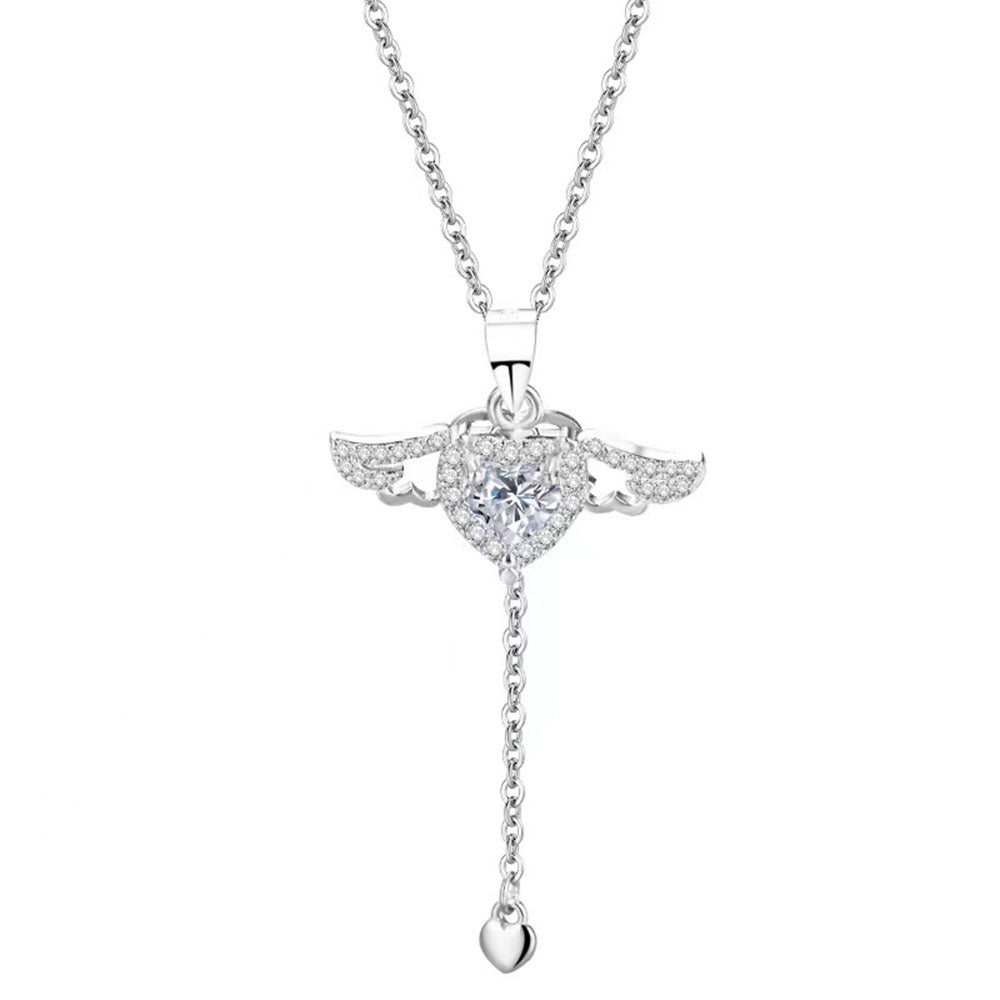 Sweet Angel Sterling Silver Necklace